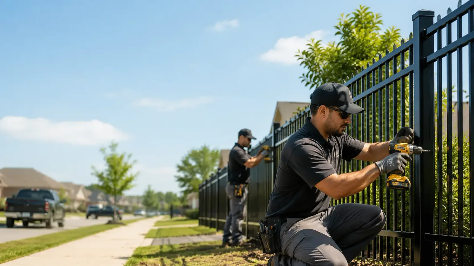 Metal Fence Installation in Tiverton, RI